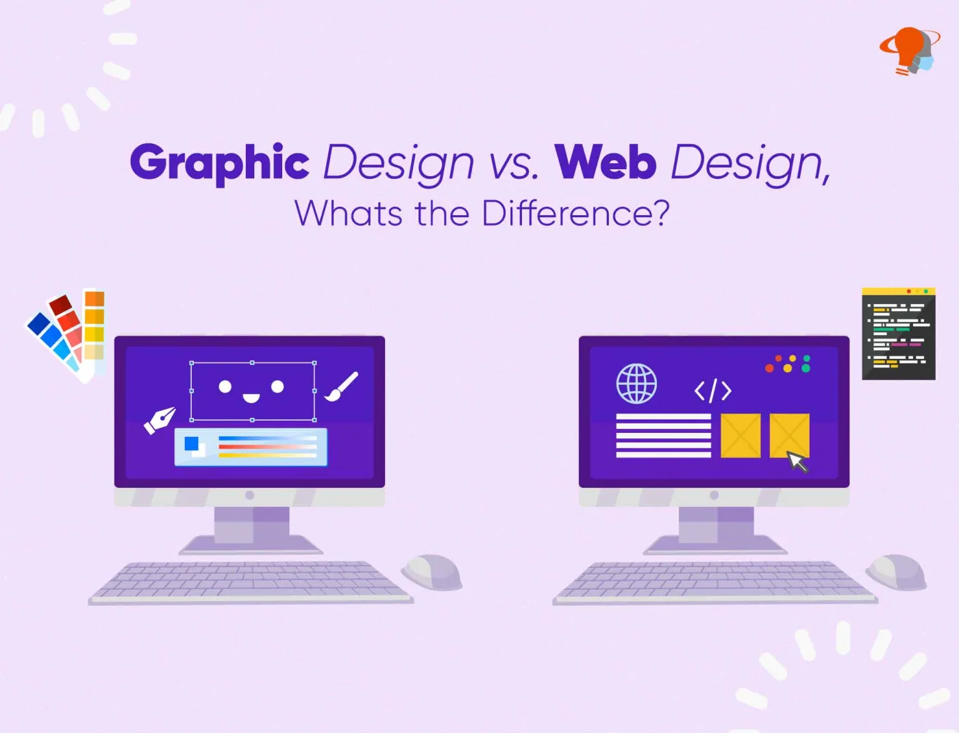 Web Design vs. Graphic Design, What's the Difference?